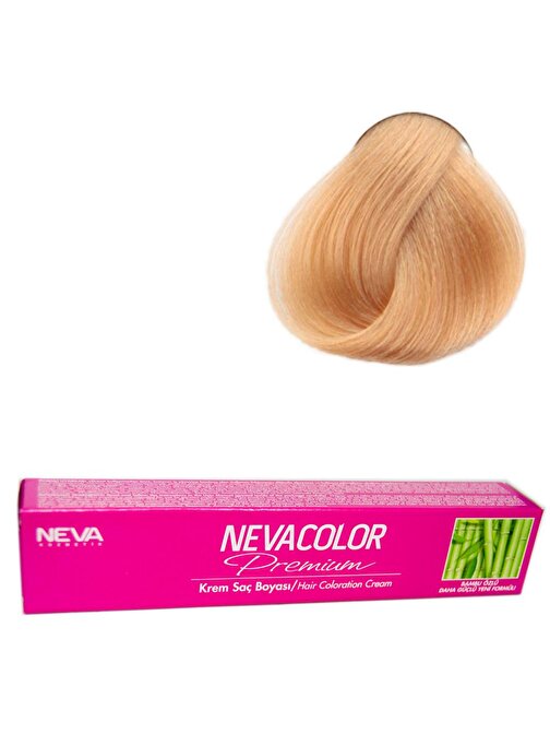 Neva Color Tüp Saç Boyası 10.01 Ekstra Doğal Küllü Platin X 4 Adet