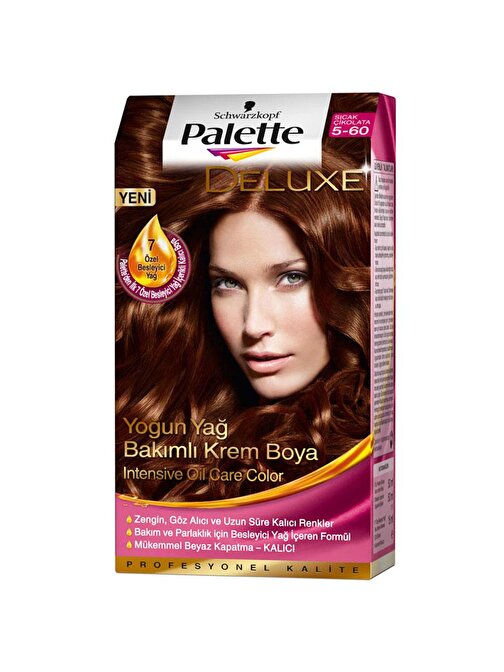 Palette Saç Boyası 5.60 Sıcak Çikolata X 4 Adet