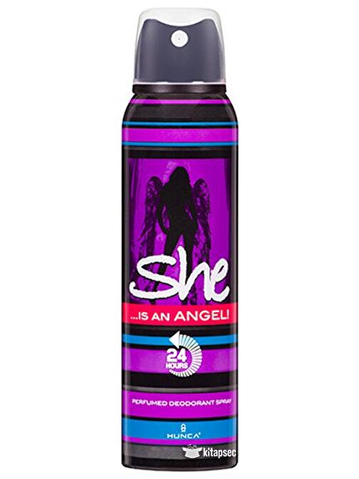 She Angel Kadın Sprey Deodorant 150 Ml X 3 Adet