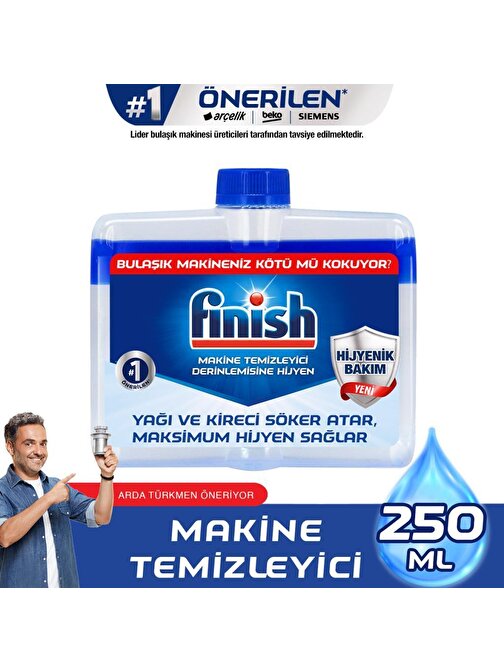 Finish Bulaşık Makinesi Temizleyici Sıvı 250 ml