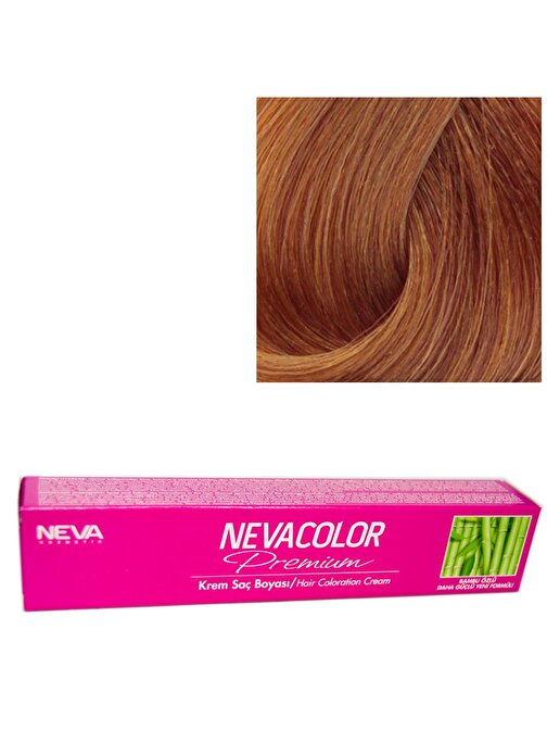 Neva Color Tüp Saç Boyası 8.3 Altın Sarısı X 4 Adet + Sıvı Oksidan 4 Adet