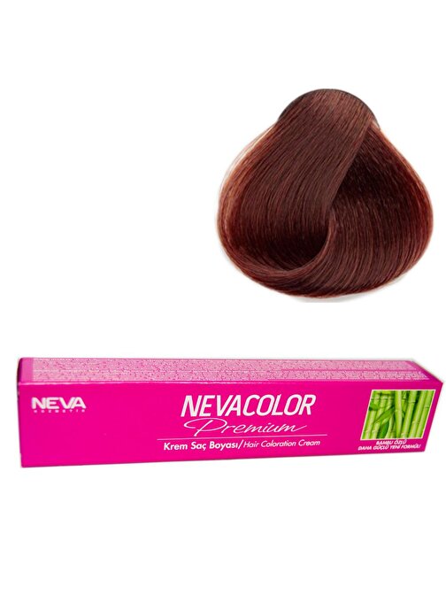 Neva Color Tüp Saç Boyası 4.07 Türk Kahvesi X 3 Adet + Sıvı Oksidan 3 Adet