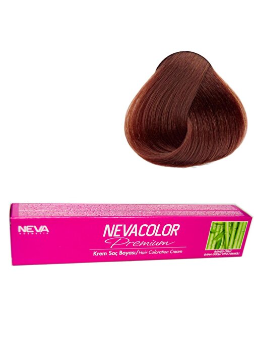 Neva Color Tüp Saç Boyası 5.07 Kışkırtıcı Kahve X 3 Adet + Sıvı Oksidan 3 Adet