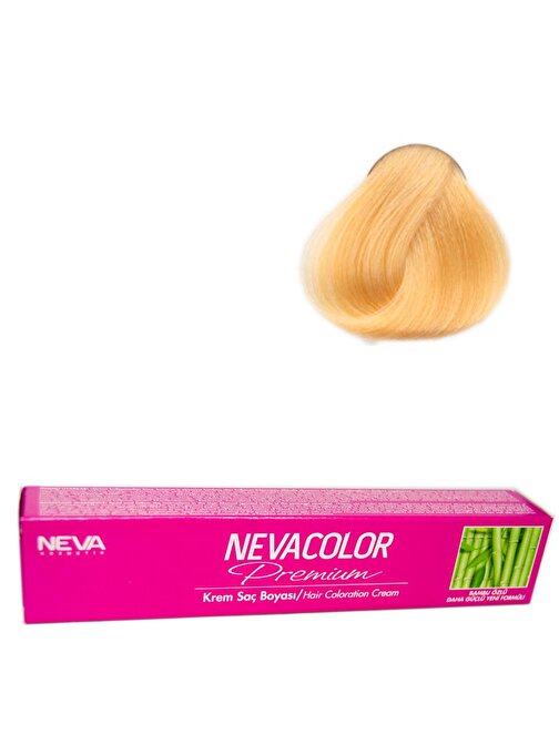 Neva Color Tüp Saç Boyası 11.00 Ekstra Açık Platin X 2 Adet + Sıvı Oksidan 2 Adet