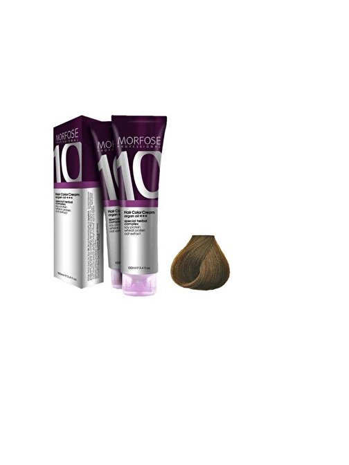 Morfose Tüp Saç Boyası 8.73 Sıcak Kapuçino Kahve 100 ml + Sıvı Oksidan