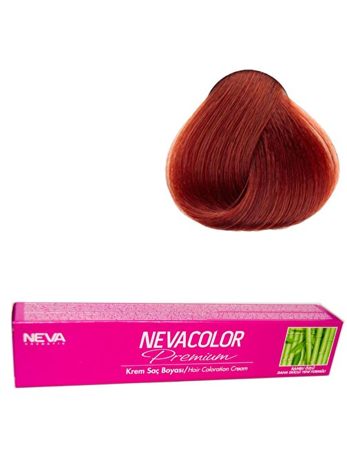 Neva Color Tüp Saç Boyası 7.43 Dore Bakır + Sıvı Oksidan