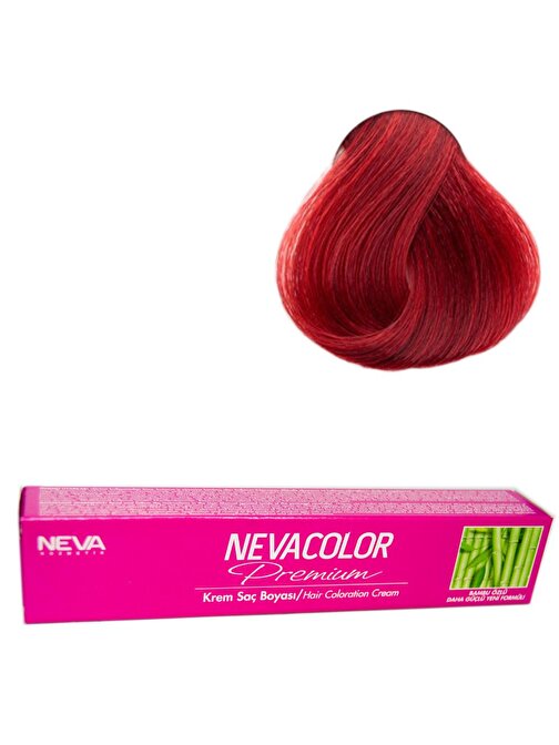 Neva Color Tüp Saç Boyası 7.66 Aşk Alevi + Sıvı Oksidan