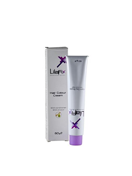Lilafix Tüp Saç Boyası 8.1 Küllü Açık Kumral + Sıvı Oksidan