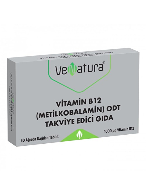 Venatura B12 Metilkobalamin 30 Tablet