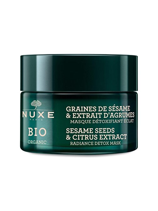 Nuxe Bio Organic Radiance Besleyici Nemlendirici Detoks Aydınlatıcı Maske 50 ml