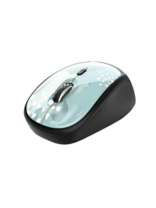 Trust 24442 YVI Kablosuz 3D Mavi Siyah Optik Mouse