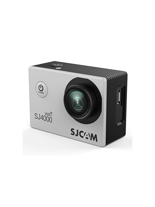 Sjcam SJ4000 4K 1080p 30 Fps Wi-Fi Aksiyon Kamerası Gümüş