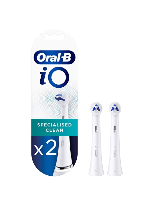 Oral-B 2 adet Yedek Başlık Yetişkin Orta Komple Ağız Temizliği Elektrikli Diş Fırçası