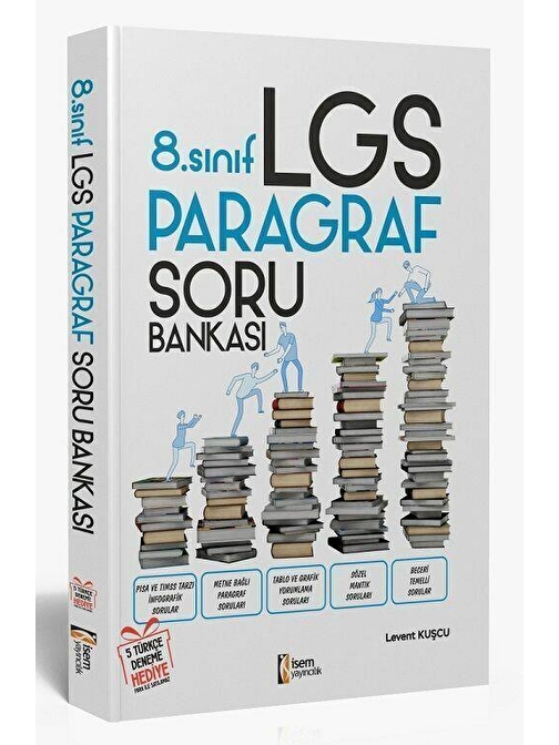 İsem Yayınları 8. Sınıf LGS Paragraf Soru Bankası