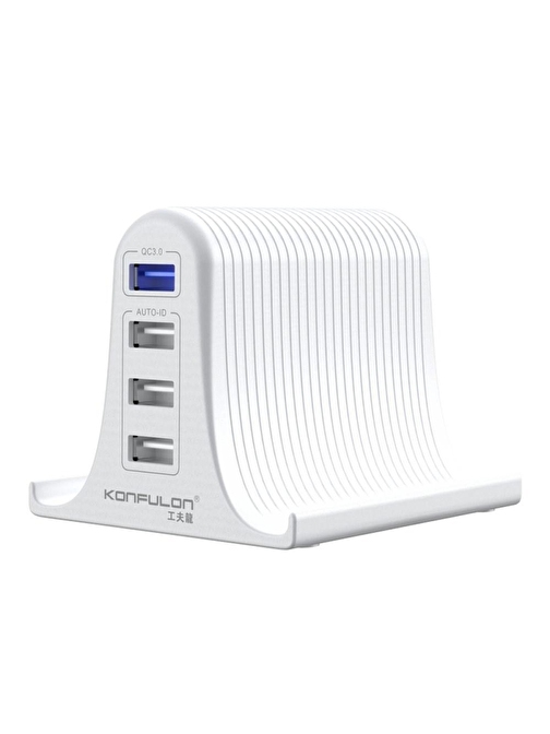 Konfulon C52Q 4 Usb 3.0 Quick Standlı Seyahat Şarj Cihazı