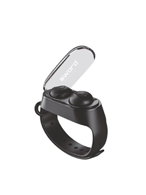 Sword Sw-Rs51 Kablosuz Silikonlu Kulak İçi Bluetooth Kulaklık Siyah