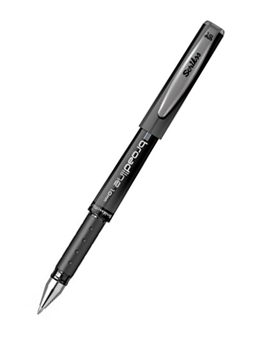 Scrıkss Siyah İmza Kalemi 1.0mm İmza Kalemi Pilot 1,0 mm Kalın Uçlu Kalemi Hızlı Kuruyan Jel Mürekkep