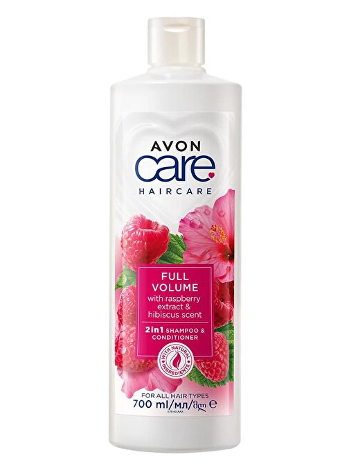 Avon Care Ahududu - Hibiscus Kokulu Şampuan - Saç Bakım Kremi 700 ml