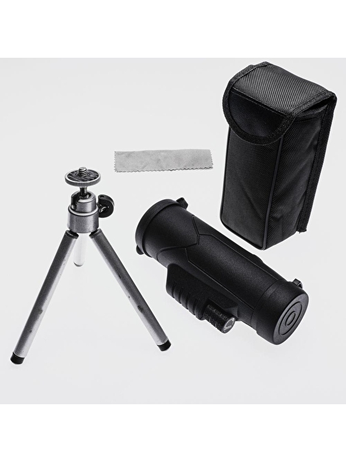 Nikula 10 x 42 Tek Gözlü Teleskop Dürbün – Süper Zoomlu – Tripod Ayaklı – 1000M/56M