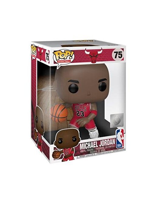 Funko Pop Delüks NBA Bulls 10 Michael Jordan Red Jersey Çizgi Film Karakter Figürü