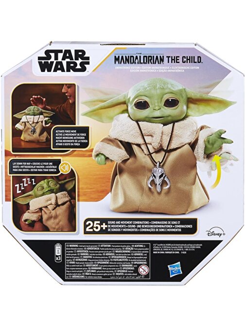 Hasbro Star Wars Animatronic Baby Yoda Animasyon Karakter Figürü
