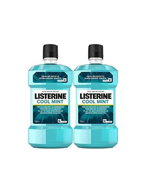 Listerine Cool Mint 2 x 500 ml