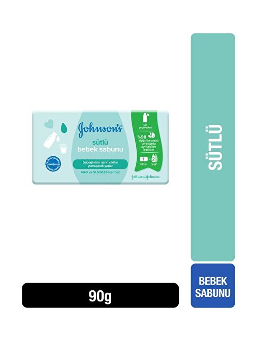 Johnson'S Sütlü Katı Sabun 90 gr