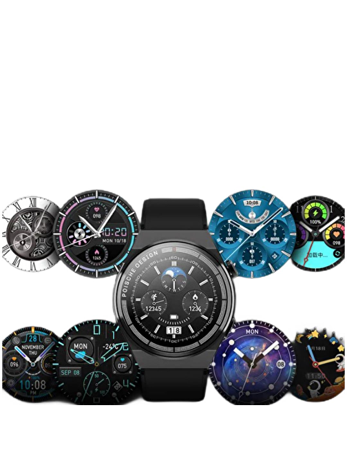 Cosmostech Gt3 Max Watch Android - iOS Uyumlu Akıllı Saat Siyah