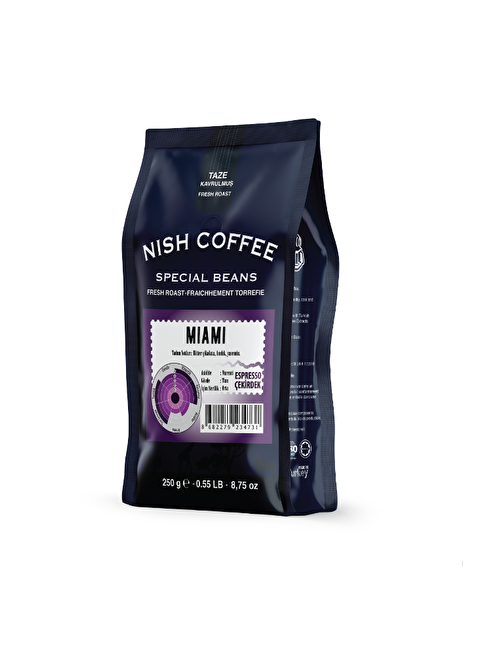 Nish Espresso Miami Kahve 250 Gr