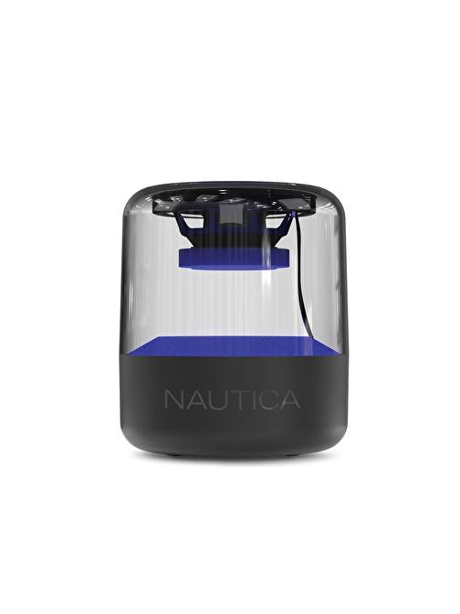 Nautica S50 Led Işıklı Taşınabilir Bluetooth Speaker Hoparlör Ses Bombası 1200mAh Siyah