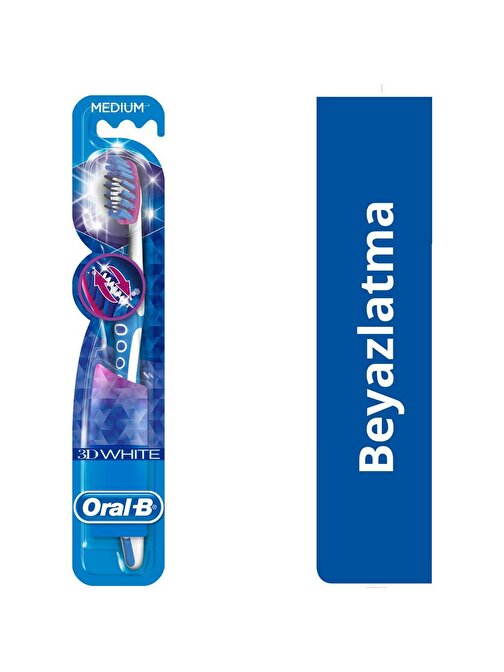 Oral-B Pro-Flex 3 Boyutlu Beyazlık Luxe 38 Orta Diş Fırçası