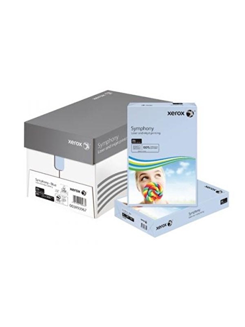 Xerox Symphony 3R93967 A4 Fotokopi Kağıdı Mavi 500 Yaprak 80  gr