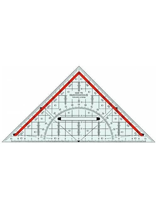 Ark 082 Geodirect Üçgen Gönye Gönye 32 x 45 cm