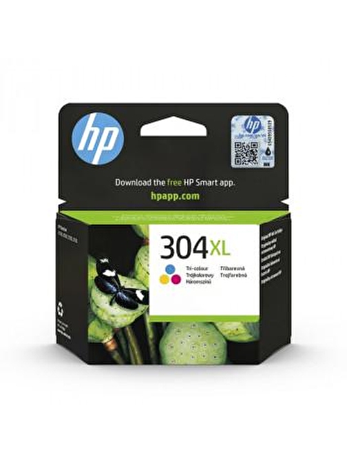 Hp N9K07Ae 304Xl Orijinal Renkli Kartuş