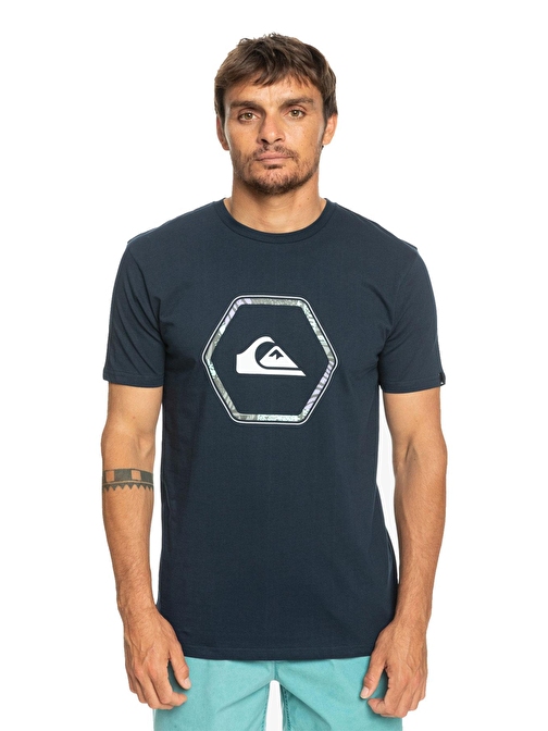 Quiksilver Eqyzt07227 Sub Mission Erkek T-Shirt Lacivert M