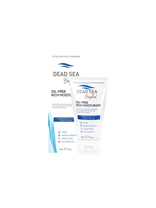 Dead Sea Oil-Free Rich Moisturiser 50 ml