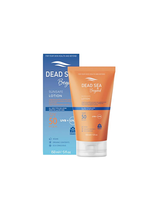 Dead Sea & Beyond Sunsafe Lotion Spf50 150 ml