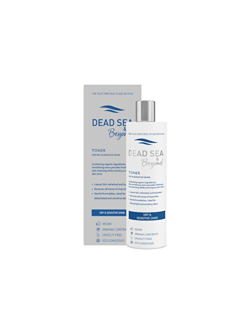 DEAD SEA & Beyond Toner Kuru ve Hassas Ciltler Tonik 200 ml