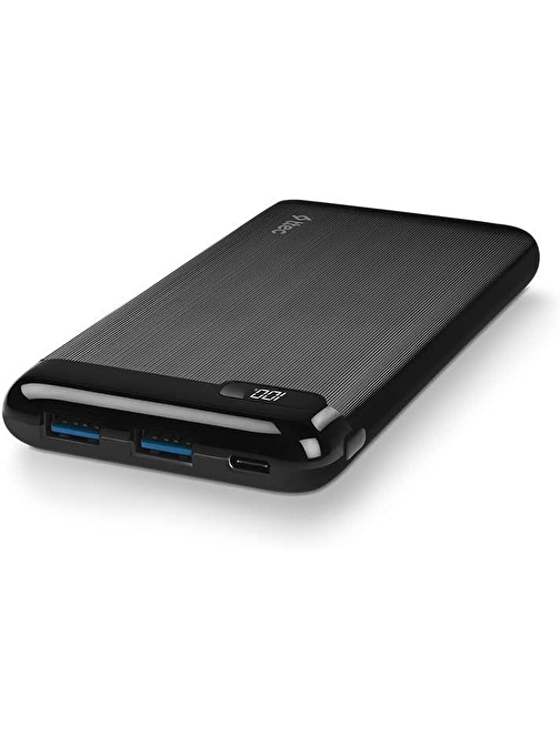 Ttec PowerSlim Pro LCD 2BB185S 10000 mAh USB Kablolu Powerbank