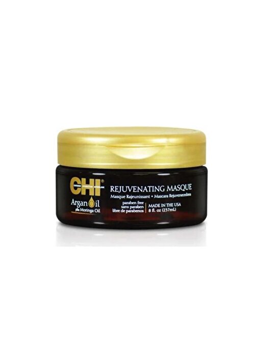 Chi Argan Plus Moringa Yağı İçeren Yenileyici Saç Bakım Maskesi 237 ml