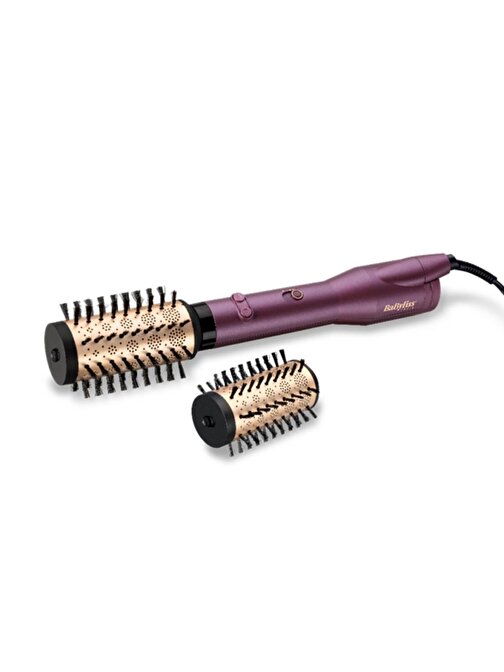 Babyliss AS950E Saç Şekillendirici ve Saç Düzleştirici Elektrikli Hava Üflemeli Saç Fırçası Mor
