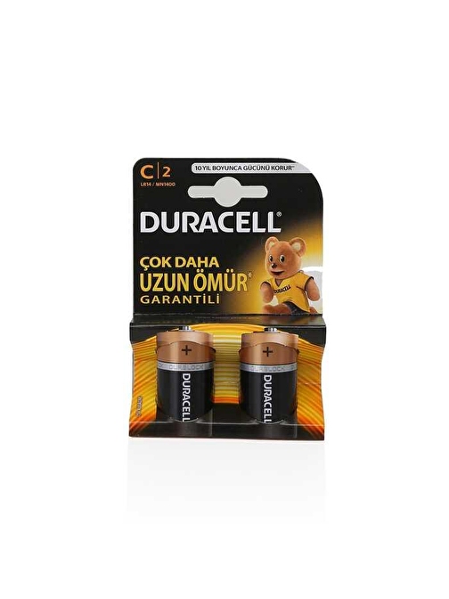 Duracell C Orta Pil 2'li