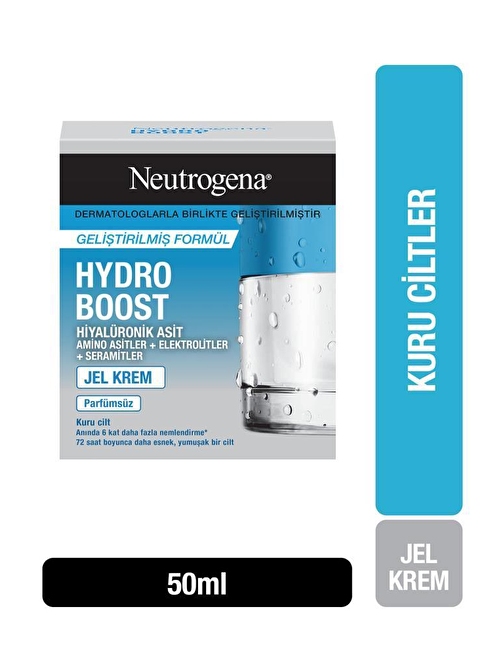 Neutrogena Hydro Boost Jel Krem Nemlendirici Kuru Ciltler Gel Cream 50 ml