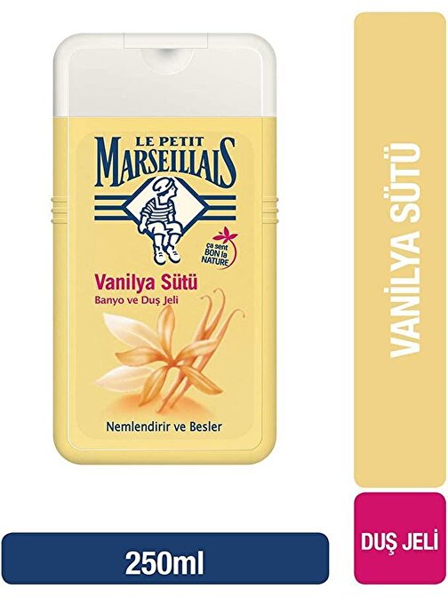 Le Petit Marseillais Vanilya Sütü Duş Jeli 250 ml