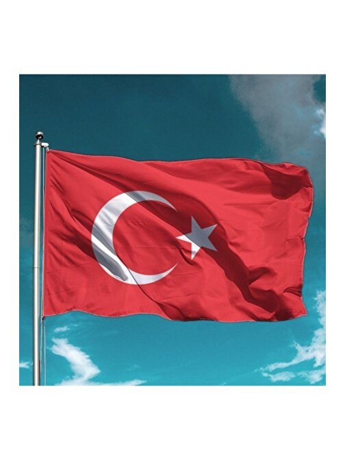 Alsepeteavm Türk Bayrağı 150x225 cm Raşel Kumaş