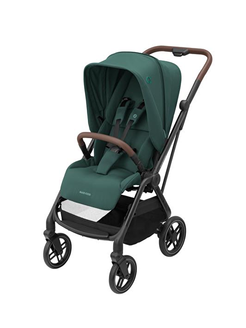 Maxi-Cosi Leona2 Uzatılabilir Sırt Desteği Tam Yatabilir Çift Yön Yıkanabilir Kumaş Tekli Bebek Arabası Essential Green