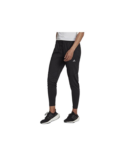 adidas Fast Pant Kadın Koşu Eşofman Altı HC6340 Siyah XL