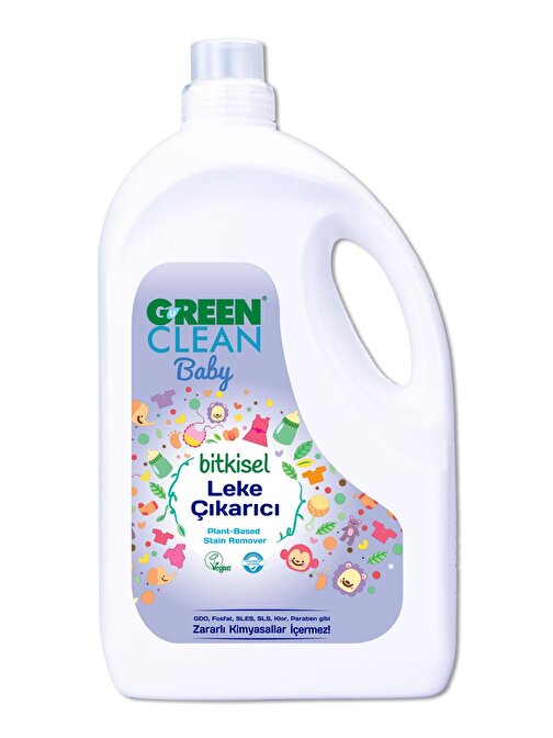Green Clean Bitkisel Sıvı Yenidoğan Bebek Leke Çıkarıcı 2.75 lt