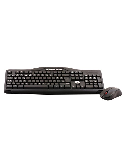Elba EC-266 Türkçe Q Multimedya Siyah Kablosuz Klavye Mouse Seti