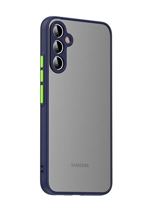Musal Galaxy A34 Kılıf Mat Yüzey Kamera Korumalı Silikon